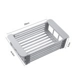 Égouttoir à Vaisselle Extensible en acier inoxydable - Image 3