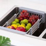 Égouttoir à Vaisselle Extensible en acier inoxydable - Image 2