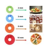 Rouleau à pâtisserie en bois avec 4 anneaux d'épaisseur – Image 10