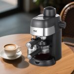 Machine à café Raf expresso italienne avec mousseur à lait - Image 2