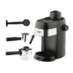 Machine à café Raf expresso italienne avec mousseur à lait - Image 3