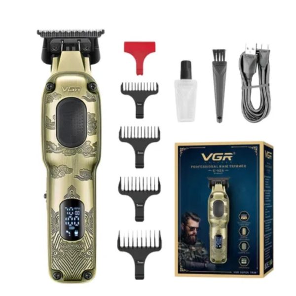 Tondeuse à cheveux professionnelle sans fil VGR V-954