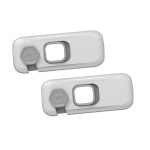 Lot de 2 verrous de sécurité des armoires et tiroirs pour enfants – Image 4