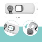 Lot de 6 verrous de sécurité des armoires et tiroirs pour enfants – Image 2