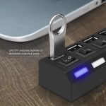 Hub USB 4 Ports avec Interrupteur - Image 2
