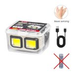 Lampe frontale à capteur COB modèle HX-816S - Image 2