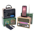 Radio NNS-6677BT rechargeable 3 bandes avec support de téléphone - Image 3
