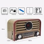 Radio vintage 3 bandes Meier M-2032BT – Image 4