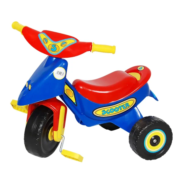 TRICYCLE SCOOTER EJ010 ROUGE & BLEU