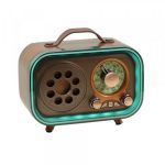 Radio vintage Bluetooth lumineux Meier MD-1315BT