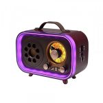 Radio vintage Bluetooth lumineux Meier MD-1315BT – Image 3