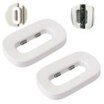 Lot de 2 serrures de verrouillage auto-adhésif pour réfrigérateur - Image 2