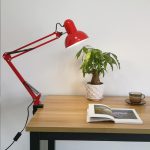 Lampe de bureau bras long pliable avec pince – Image 6
