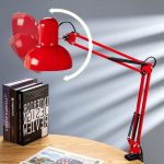 Lampe de bureau bras long pliable avec pince – Image 10
