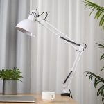 Lampe de bureau bras long pliable avec pince – Image 4