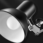 Lampe de table pliable avec socle -Noir – Image 5