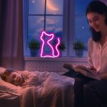Lampe néon LED en forme de chat – Image 2