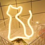 Lampe néon LED en forme de chat – Image 3