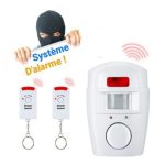 Alarme sans fil avec deux télécommandes – Image 2