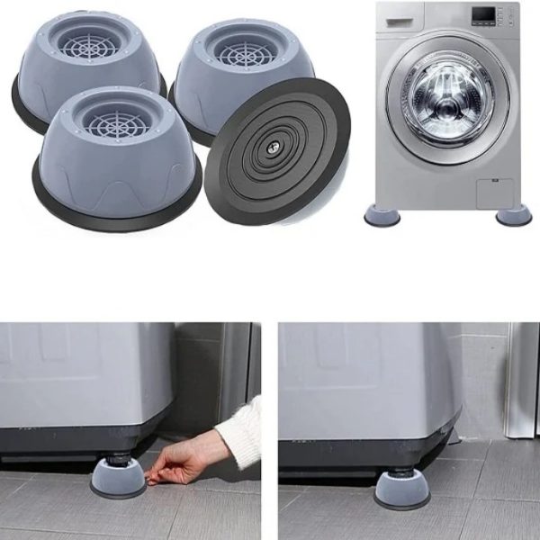 Pack 4 Tampons anti vibration pour machine à laver