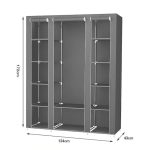 Armoire de Rangement en Tissu grand modèle – Image 2