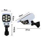 Projecteur LED solaire avec détecteur de mouvement – Image 3