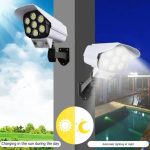 Projecteur LED solaire avec détecteur de mouvement