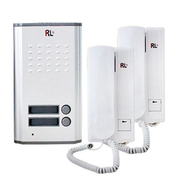 Interphone Filaire Audio Encastrable Double Voix RL-3208AA