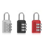 Lot de 3 cadenas à 3 chiffres