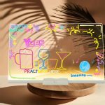 Tableau Lumineux à LED avec Feutres Effaçables – Image 5