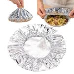 10 Couvercles de Plat Isolant en Film Aluminium. – Image 2