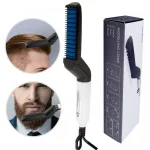 Brosse lissante pour cheveux et barbe pour hommes
