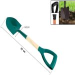 Pelle de jardin robuste avec manche en bois – Image 3