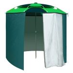 Parasol de Plage avec Parois Latérales 2.2m