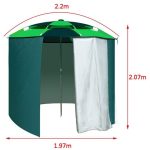 Parasol de Plage avec Parois Latérales 2.2m – Image 6