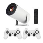 Projecteur de Jeu Smart 2en1 Ultra HD avec 2 manettes sans fil – Image 2