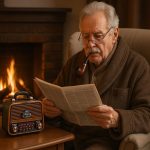 Radio portable sans fil classique MD-1308BT – Image 4