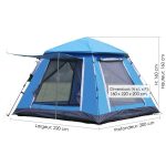 Tente pyramidale automatique 8 personnes – Image 9