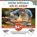 Barbecue Portable Métallique Grand Modèle