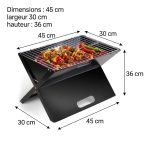 Mini Barbecue à Charbon Pliable – Image 3