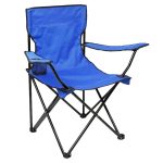 Chaise de camping pliante avec porte-gobelet – Image 2