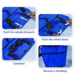 Chariot de Course et Sac Pliable 2-en-1 – Image 5