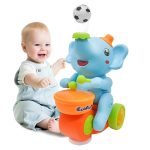 Éléphant Jouet Musical et Lumineux pour Bébé – Image 3