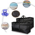 Pack de 2 Grand sac de rangement 150 Litres