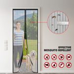 Rideau moustiquaire magnétique pour porte 210 * 100 cm – Image 5