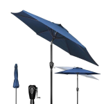 Parasol de jardin avec manivelle