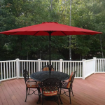 Parasol de jardin avec manivelle – Image 3