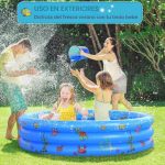 Piscine gonflable 3 anneaux pour enfant 100cm – Image 2