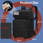 Sac à dos tactique 55 L – Image 3
