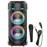 Baffle Haut Parleur Bluetooth avec microphone